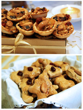 自制圣誕和新年糕點禮品