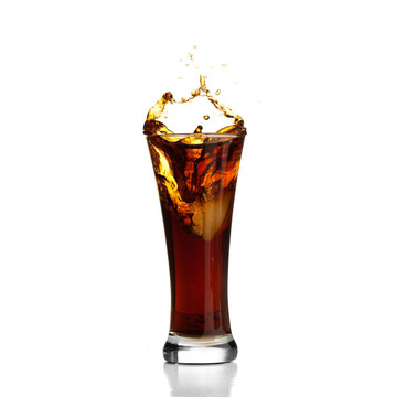 飲料濺