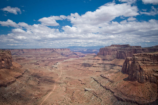 全景Canyonlands；猶他；美國