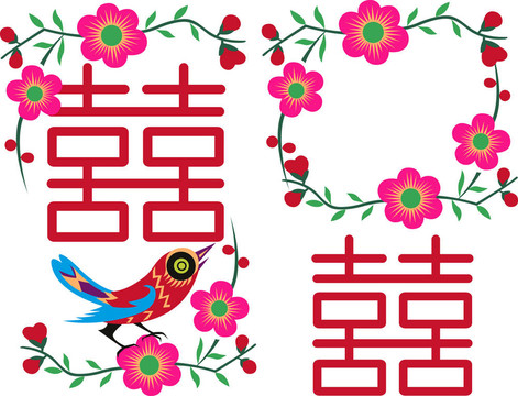 中國(guó)鳥類賀卡設(shè)計(jì)