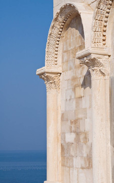 大教堂。Trani。Apulia。