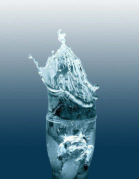 濺水玻璃