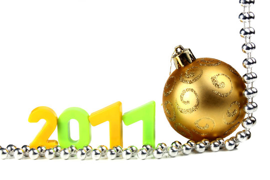 新年和圣誕節(jié)的裝飾品