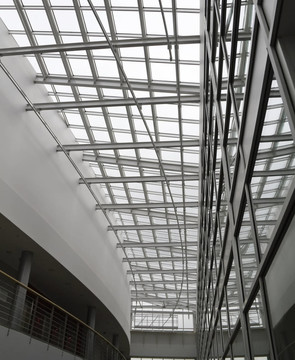 現(xiàn)代辦公建筑室內(nèi)