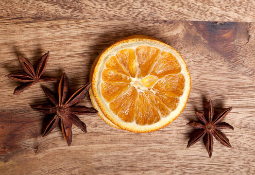 橙和Anise