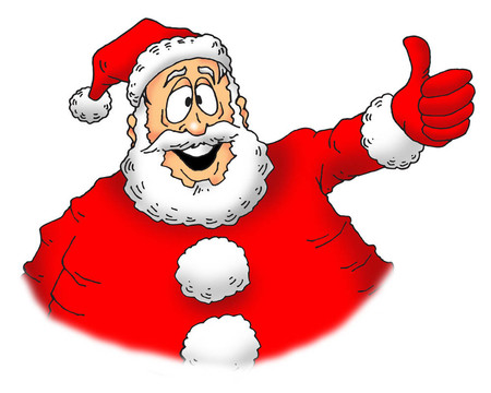 大拇指Santa