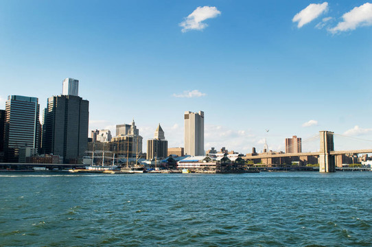 紐約市高摩天大樓全景