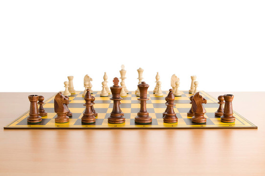 棋盤上的棋子