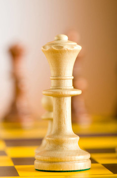 棋盤上的棋子