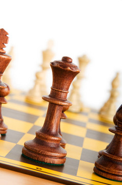 棋盤上的棋子