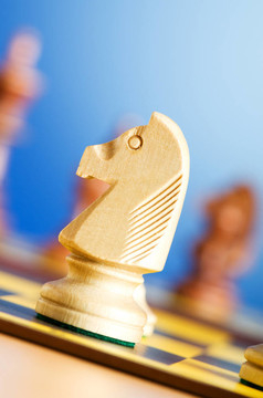 棋盤上的棋子