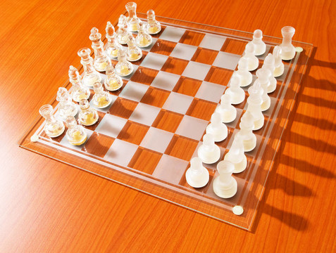 棋盤上的棋子