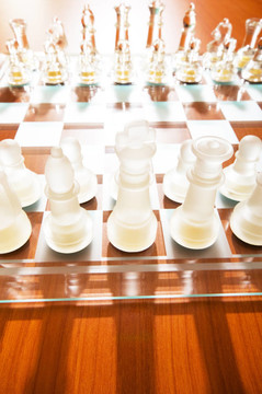 棋盤上的棋子