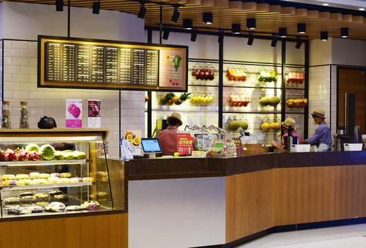鮮榨果汁店