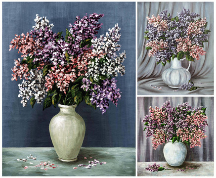 Flowers；丁香；集