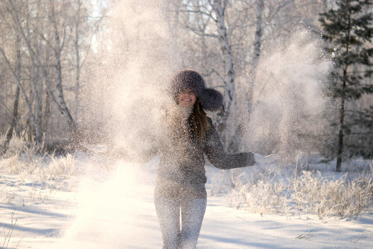雪堆
