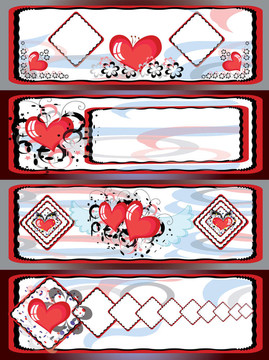 心四色旗幟