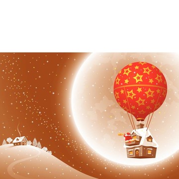 圣誕圣誕的飛行