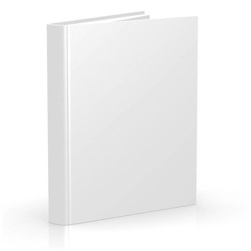 空白三維書(shū)籍封面