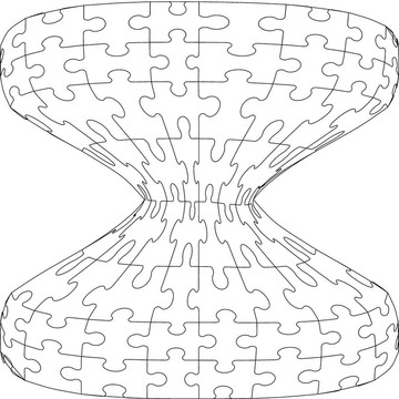 顏色24的3D拼圖