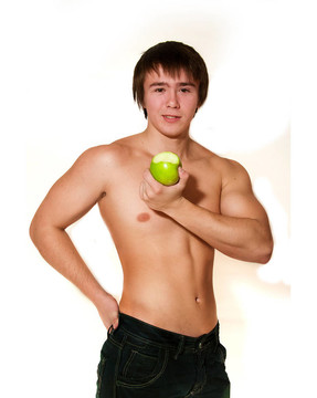 肌肉發(fā)達(dá)的男人