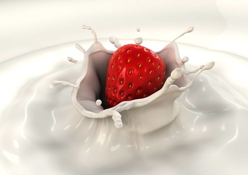 strawbrry飛濺
