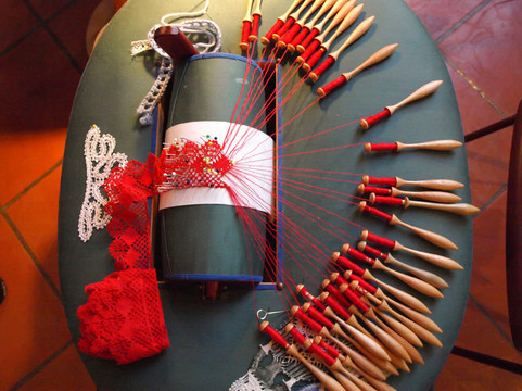 梭結(jié)花邊的進(jìn)展