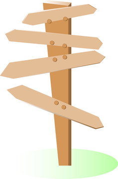 空木方向標(biāo)志草
