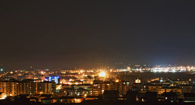 城市的夜晚