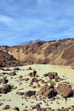 令人印象深刻的火山景觀
