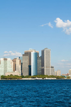 紐約市高摩天大樓全景