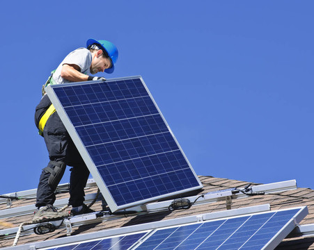 太陽能電池板安裝