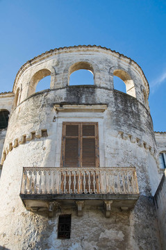 卡塔帕諾宮殿。魯蒂利亞諾。Apulia。
