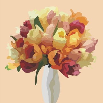 花瓶里的花