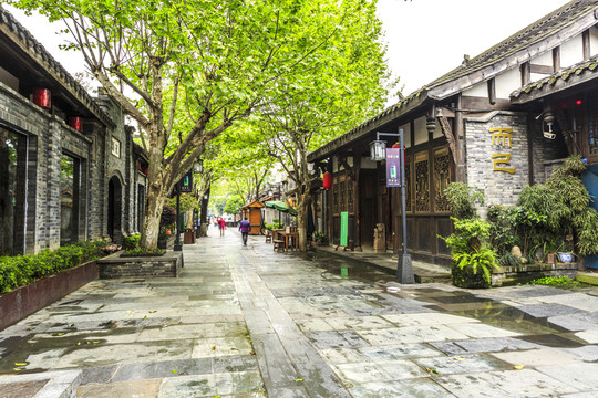 成都寬窄巷子 老成都街道