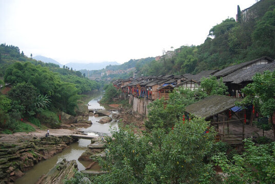 重慶中山古鎮(zhèn) 重慶旅游 重慶古