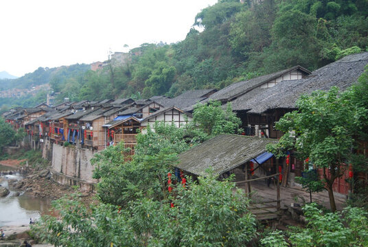 重慶中山古鎮(zhèn) 重慶旅游 重慶古