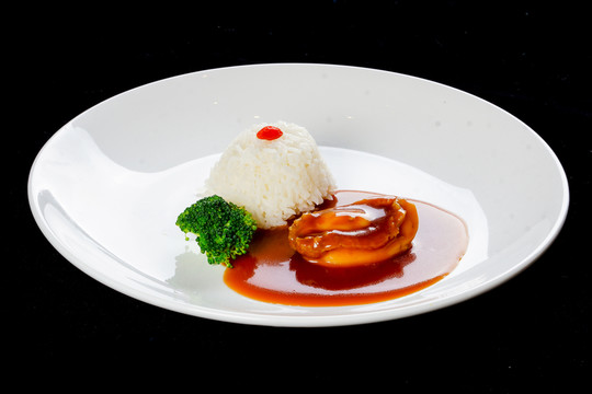 鮑魚例飯