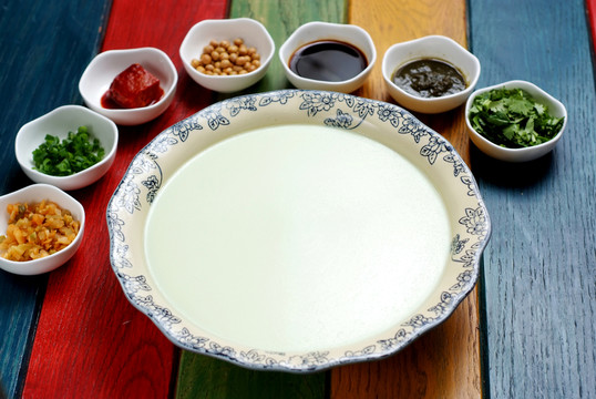 現點豆花