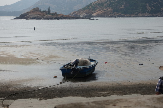 漁港 上川島 碼頭 漁船