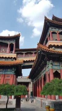雍和宮延綏閣飛廊