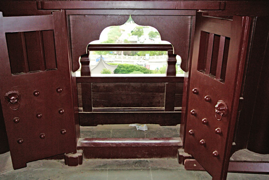 寺廟 塔門 塔窗