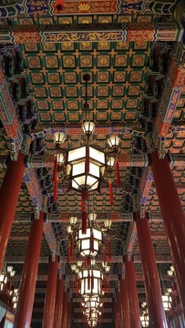 天安門六角宮燈