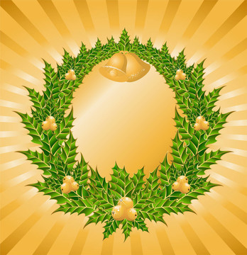 帶著金鈴鐺的花環(huán)