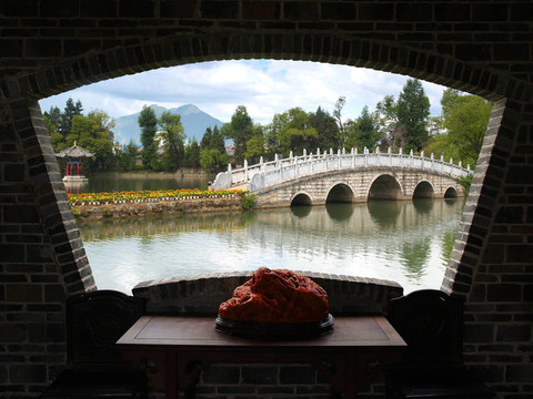 中國麗江風(fēng)景公園