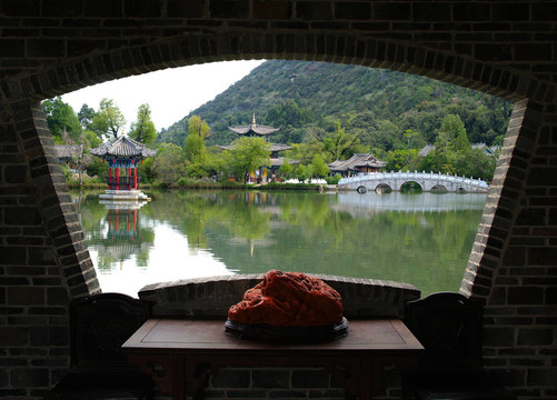中國麗江風(fēng)景公園