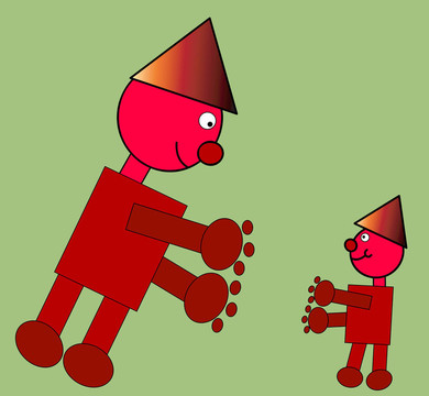 Robot Dad和兒子