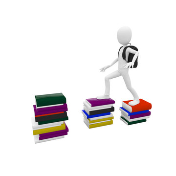 3D人與書籍