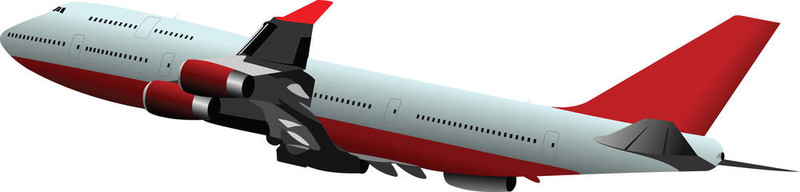 乘飛機(jī)。彩色空間