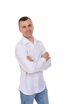在工作室里的男人